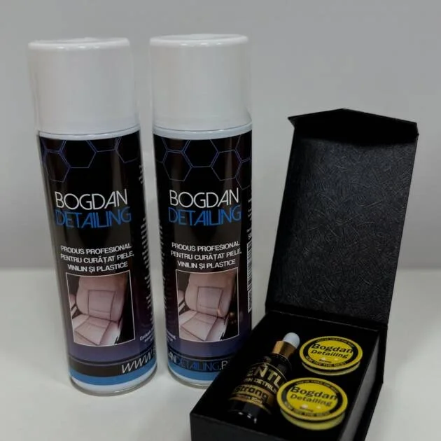 2x Sprays de limpieza de cuero + 1 set de perfume